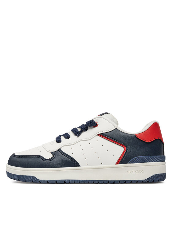 Geox Geox Sneakersy J Washiba Boy J45LQB 05411 C0899 D Biały