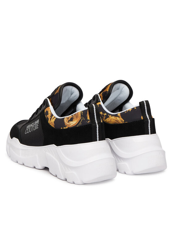 Versace Jeans Couture Versace Jeans Couture Снікерcи 80YA3SC1 Чорний