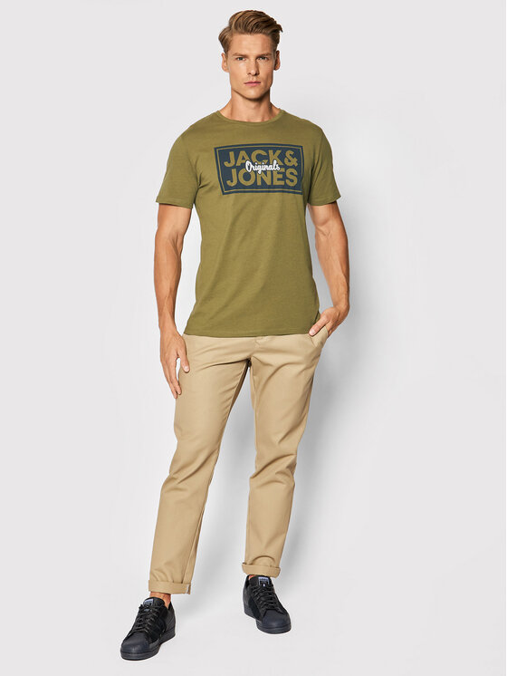 T-shirt Tapes 12196583 Verde Standard Fit