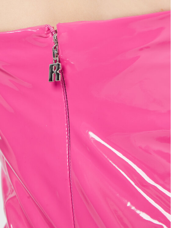 ROTATE ROTATE Cocktail obleka Leiza RT2219 Roza Regular Fit