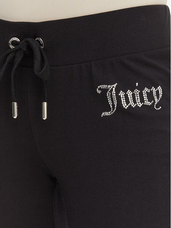 Juicy Couture Juicy Couture Pantaloni trening Christine JCWBJ126309 Negru Flared Leg
