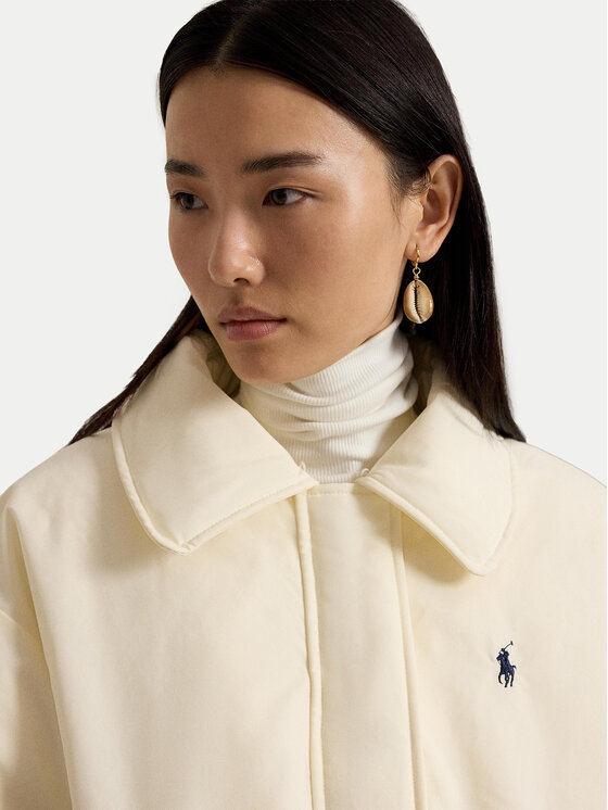 Polo Ralph Lauren Polo Ralph Lauren Пухено яке 211A97141004 Кремав Loose Fit