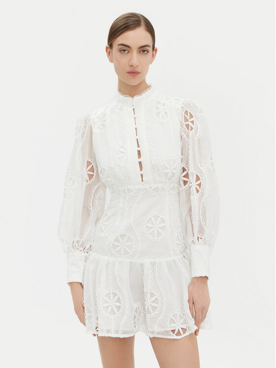 Rochie cocktail BARDOT Femei, Mărimea: 10, Alb, 59586DB3