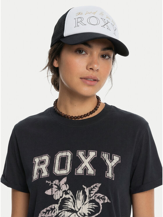 Roxy Roxy Шапка с козирка Your First Trip ERJHA04147 Черен