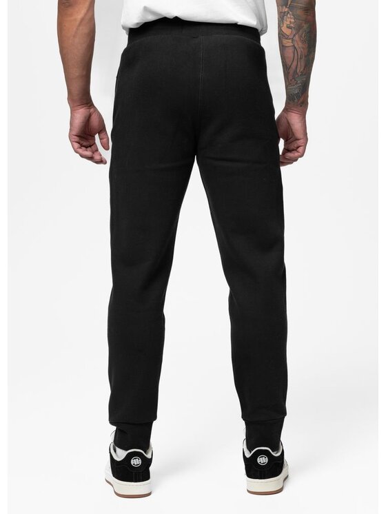 PITBULL PITBULL Spodnie dresowe SMALL LOGO HD Czarny Regular Fit