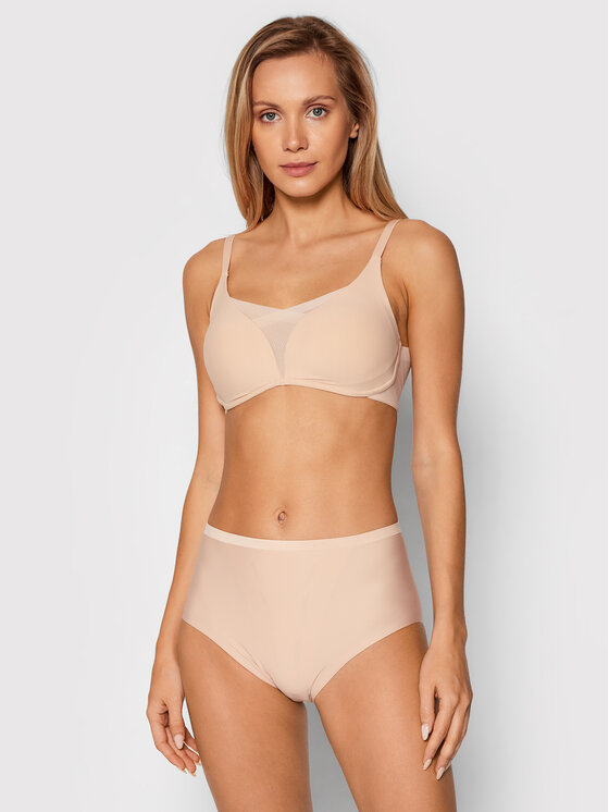 Triumph Triumph Klasické nohavičky s vysokým pásom Shape Smart Maxi 10209655 Béžová
