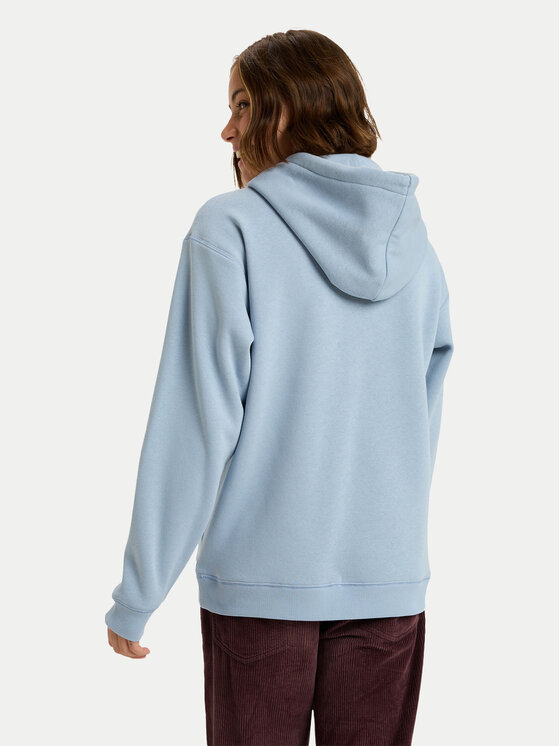 Roxy Roxy Mikina Surf Stoked Brushed Art ERJFT05020 Modrá Regular Fit