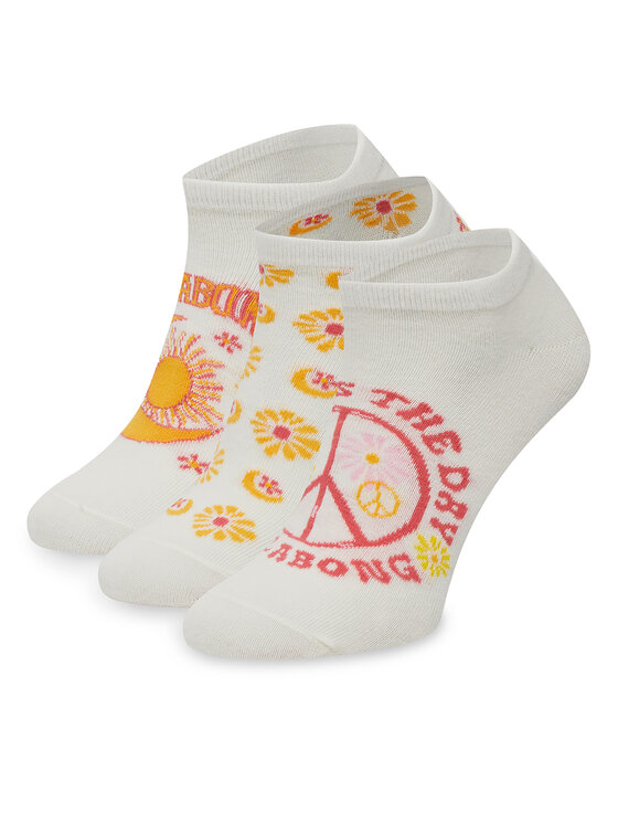 Billabong Ponožky AS_BILLABONG_04S_SS25 (3-PACK) Biela