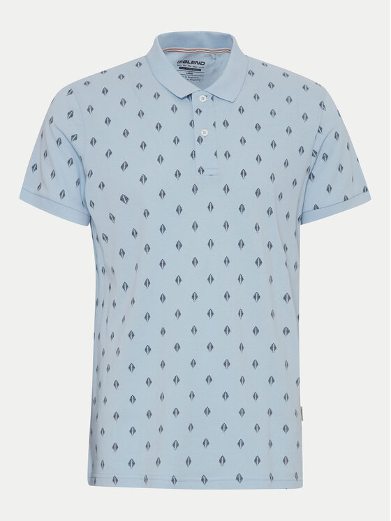 Blend Blend Polokošeľa 20716475 Modrá Regular Fit