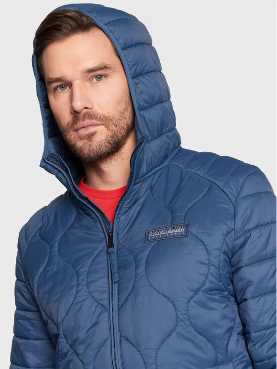 Napapijri Napapijri Prehodna jakna A-Morgex NP0A4GJI Modra Regular Fit