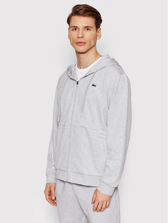 Lacoste Lacoste Mikina SH9676 Šedá Regular Fit