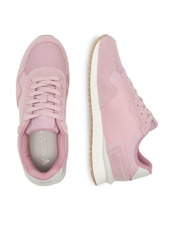 Dwa buty sportowe, jeden widoczny z góry, drugi z boku.