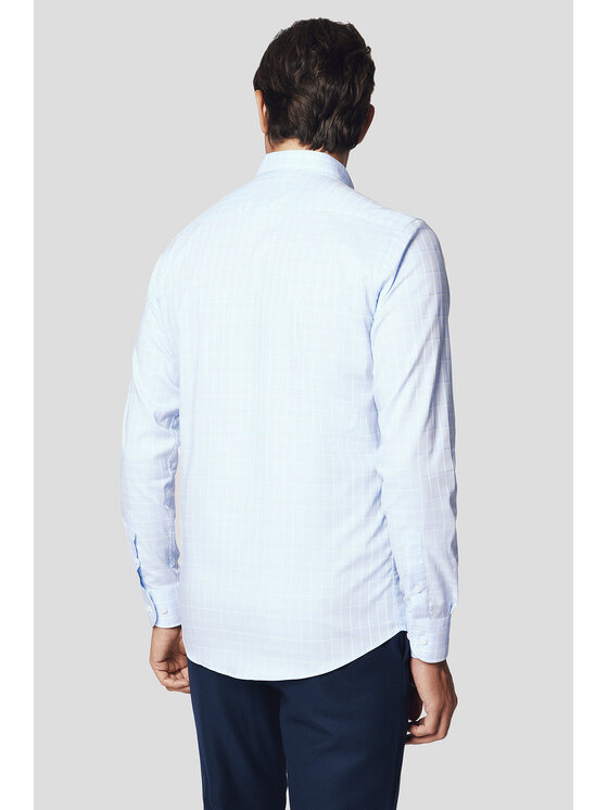 Lancerto Lancerto Koszula Beate KO073224000018 Niebieski Slim Fit
