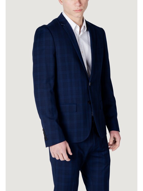 Antony Morato Antony Morato Σακάκι BONNIE SLIM FIT GALLES PATTERN Μπλε Slim Fit