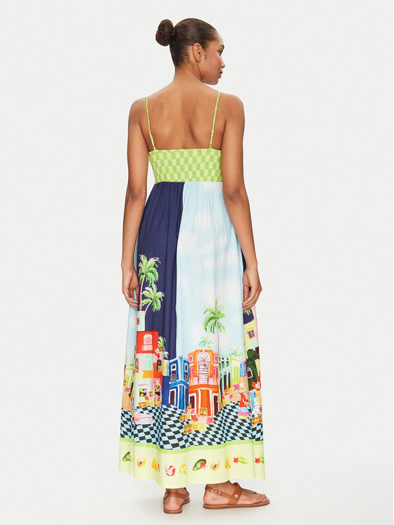 Seafolly Seafolly Letné šaty Cuba 55439-DR Farebná Relaxed Fit