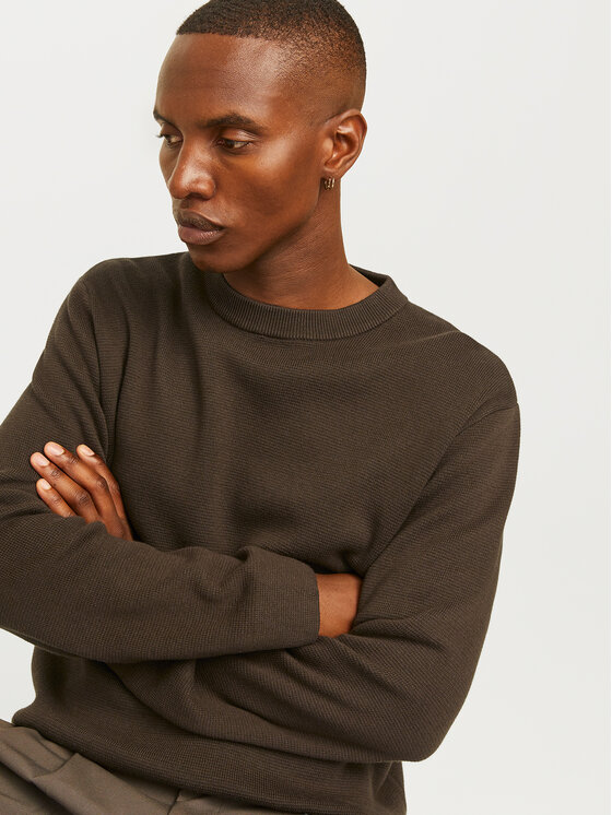 Jack&Jones Jack&Jones Džemper Milano 12259666 Bež Relaxed Fit