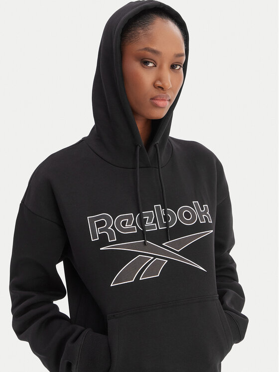 Reebok Reebok Bluza Cali RK25174CCW Czarny Regular Fit