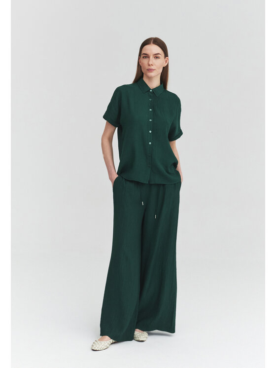 TATUUM TATUUM Košeľa ZARIA Zelená Classic Fit