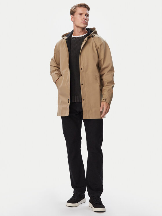 Quiksilver Quiksilver Vihmajope Diamond Rain EQYJK04193 Tumebeež Regular Fit