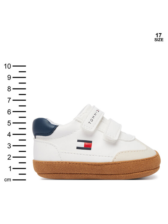 Tommy Hilfiger Tommy Hilfiger Krabbelschuhe T0B9-35210-1755B058 Weiß