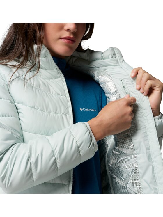 Columbia Columbia Kurtka puchowa 208945 Niebieski Regular Fit