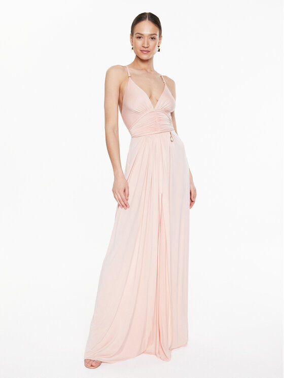 Elisabetta Franchi Elisabetta Franchi Estélyi ruha AB-430-32E2-V700 Rózsaszín Regular Fit