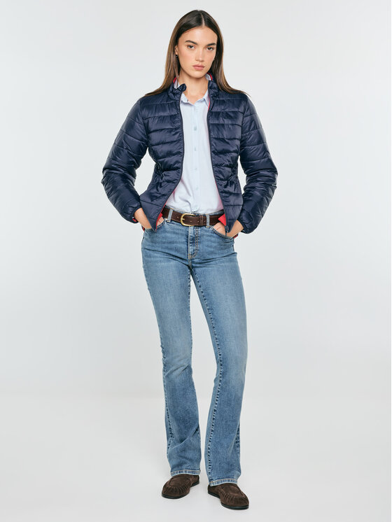 BIG STAR BIG STAR Kurtka zimowa MARIBEL Granatowy Basic Fit