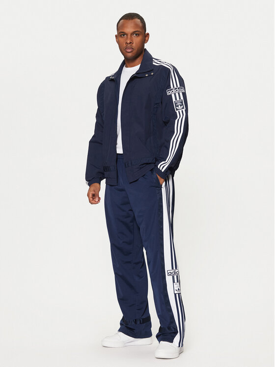 adidas adidas Melegítő alsó Adibreak JD4268 Sötétkék Loose Fit