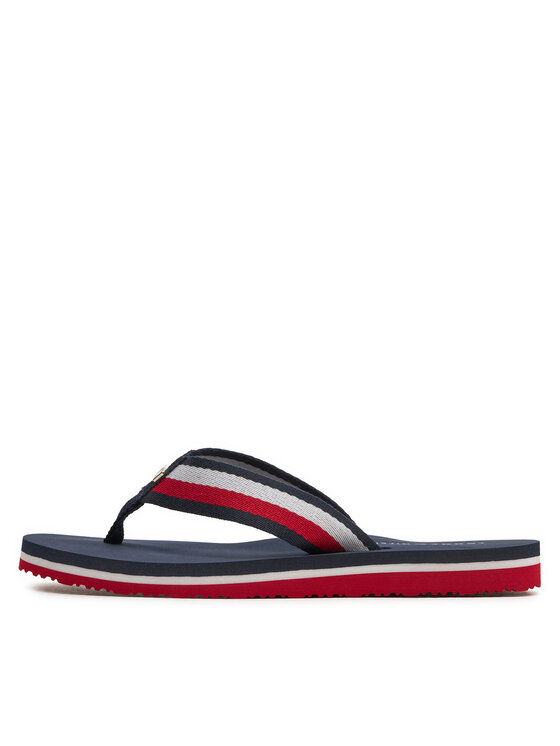 Tommy Hilfiger Tommy Hilfiger Varbavahesandaalid Corporate Beach Sandal FW0FW07986 Värviline
