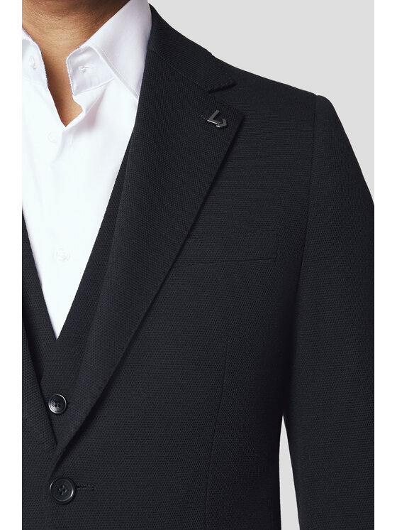 Lancerto Lancerto Marynarka Terlizzi MA131224000007 Czarny Slim Fit