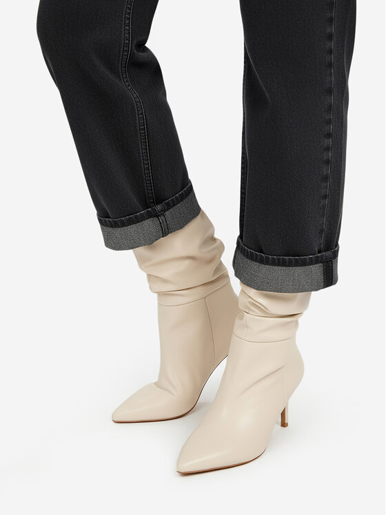 Nine West Nine West Bokacsizma CEO-SAMIRA-01 Ekru