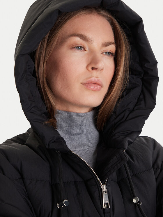 BOSS BOSS Zimski plašč C_Piapolly 50548027 Črna Regular Fit