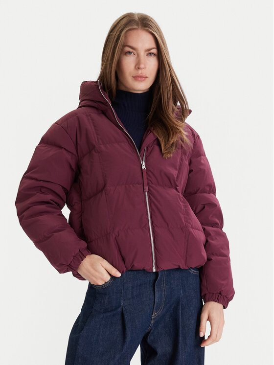 United Colors Of Benetton United Colors Of Benetton Пухено яке 22T6DN086 Виолетов Regular Fit