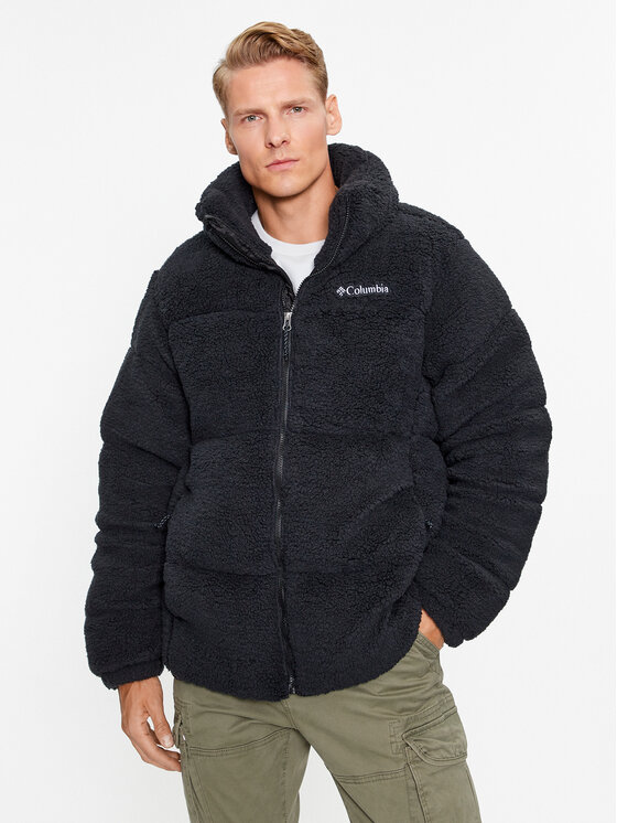 Columbia Columbia Μπουφάν χειμωνιάτικο Puffect™ Sherpa Jacket Μαύρο Regular Fit