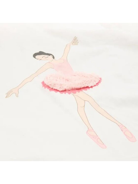 MIAhome MIAhome Komplet pościeli dziecięcej Ballet 200x140 cm Różowy