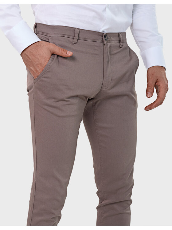 Evenemen Evenemen Chinosy Logan Tac 247743 Beżowy Slim Fit