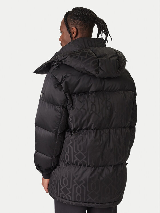 HUGO HUGO Vatovaná bunda Melmus 2541 50549098 Černá Regular Fit