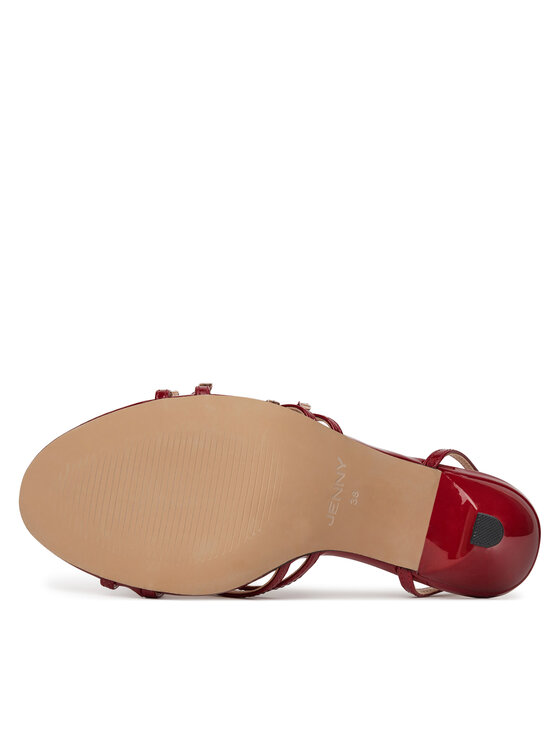 JENNY JENNY Sandale LS6025-08 Tamnocrvena