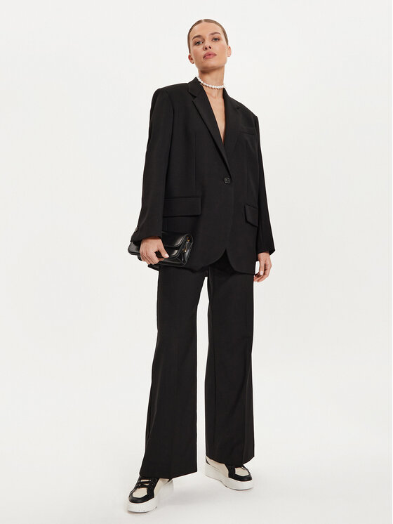Weekend Max Mara Weekend Max Mara Sako Bravo 2425046071 Černá Oversize