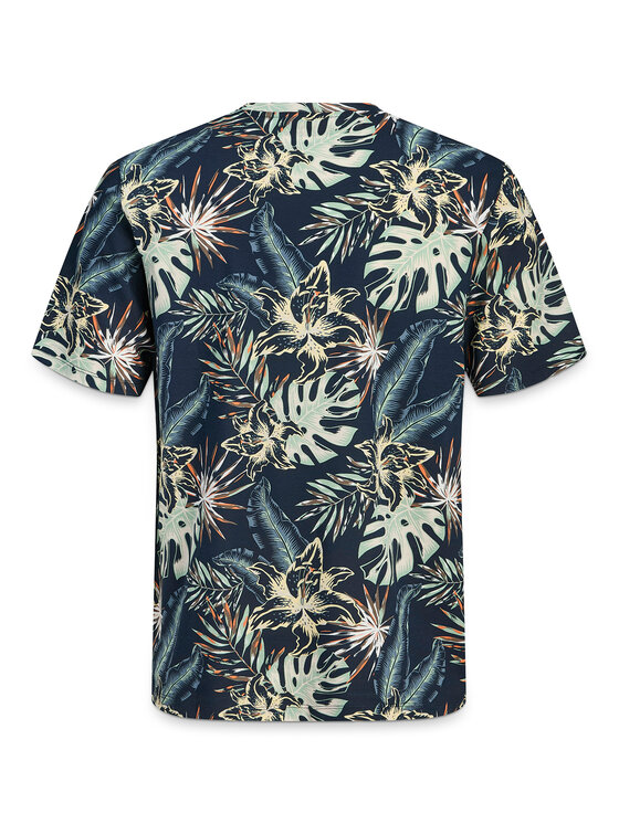 Jack & Jones Jack & Jones T-Shirt Honolulu 12288089 Tmavomodrá Regular Fit