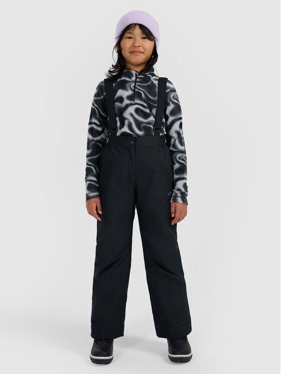 4F 4F Spodnie narciarskie BASIC SKI Czarny Regular Fit