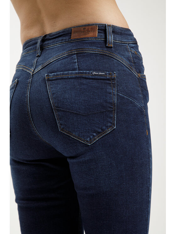 Cross Jeans Cross Jeans Jeansy P 419-007 Niebieski Super Skinny Fit