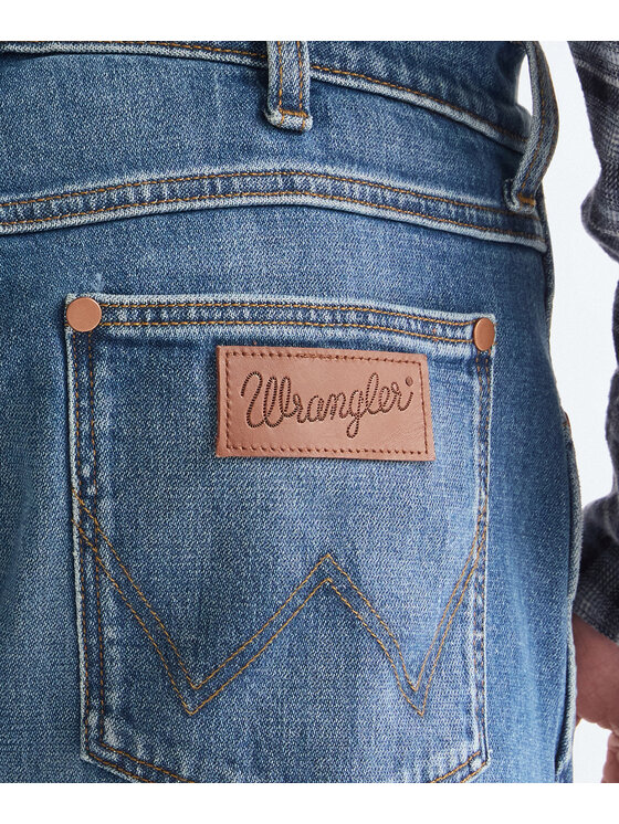 Wrangler Wrangler Jeansy 112388215 Niebieski Regular Fit