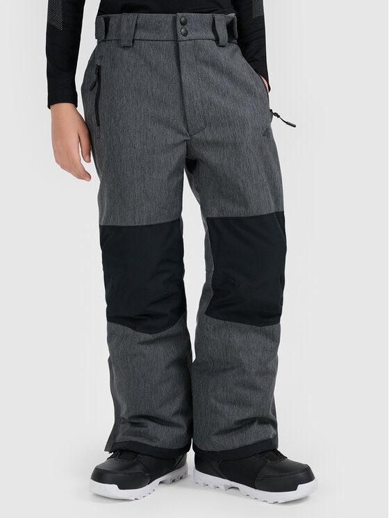 4F 4F Spodnie snowboardowe SNOWBOARD Czarny Regular Fit