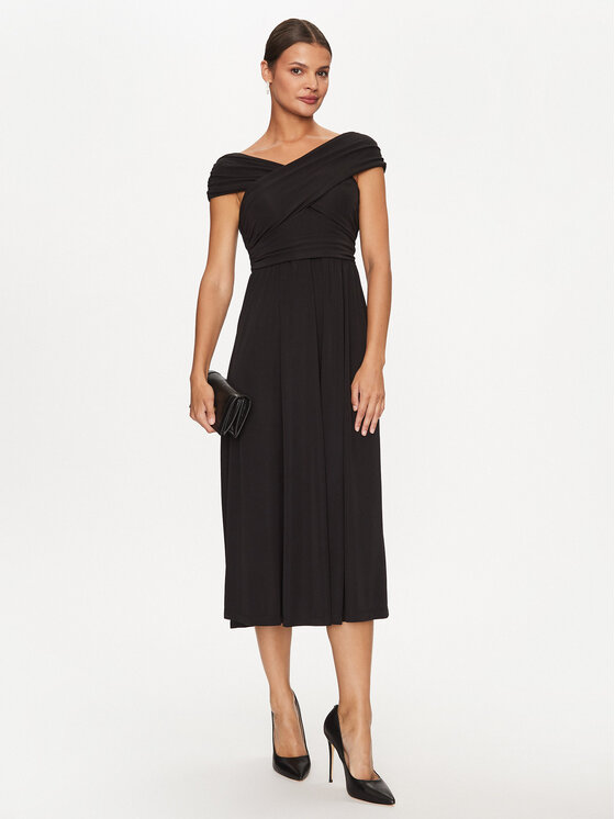 Rinascimento Rinascimento Coctailkleid CFC0115402003 Schwarz Regular Fit