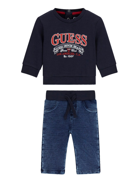 Guess Guess Lastekomplekt I6BG02 K5804 Tumesinine Regular Fit