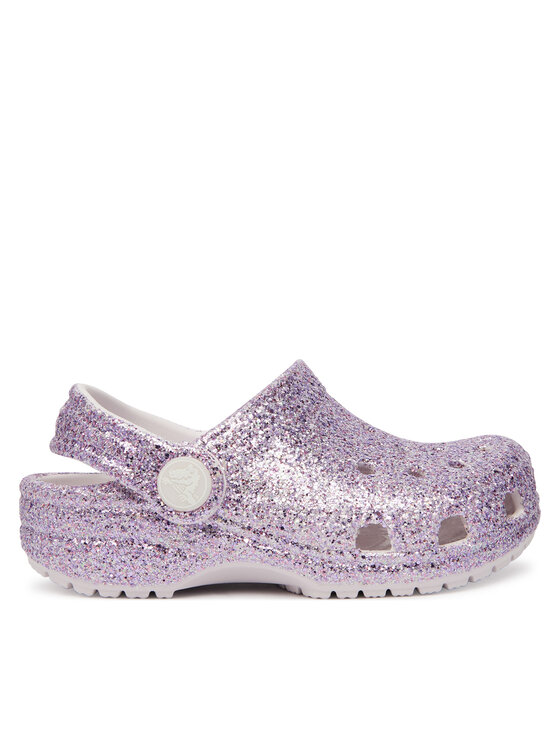 Crocs Şlapi Classic Chunky Glitter Clog T 211940 Violet