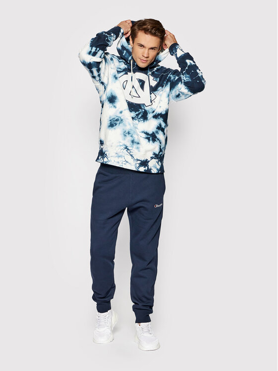 Felpa 216819 Blu scuro Custom Fit