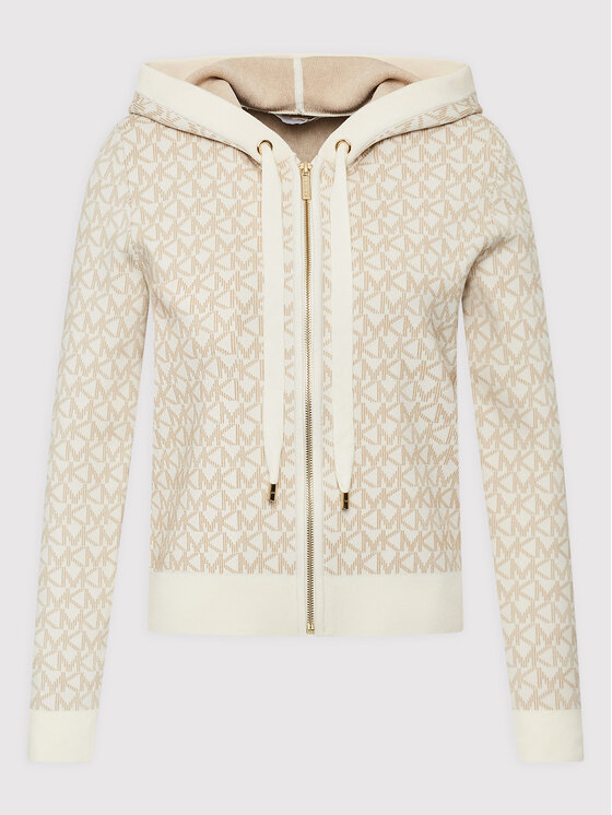 MICHAEL Michael Kors Felpa MS2601L5KZ Beige Regular Fit Modivo