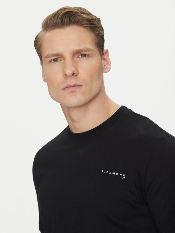 Richmond X Richmond X Тишърт Alipo UMA24144TS Черен Regular Fit